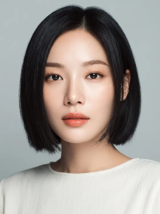 가상모델 #1278 얼굴 원본 1