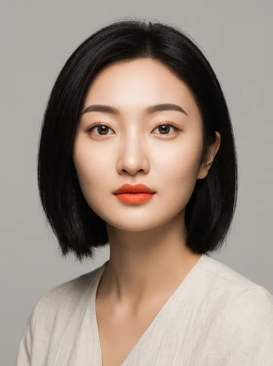 가상모델 #1278 얼굴 원본 10