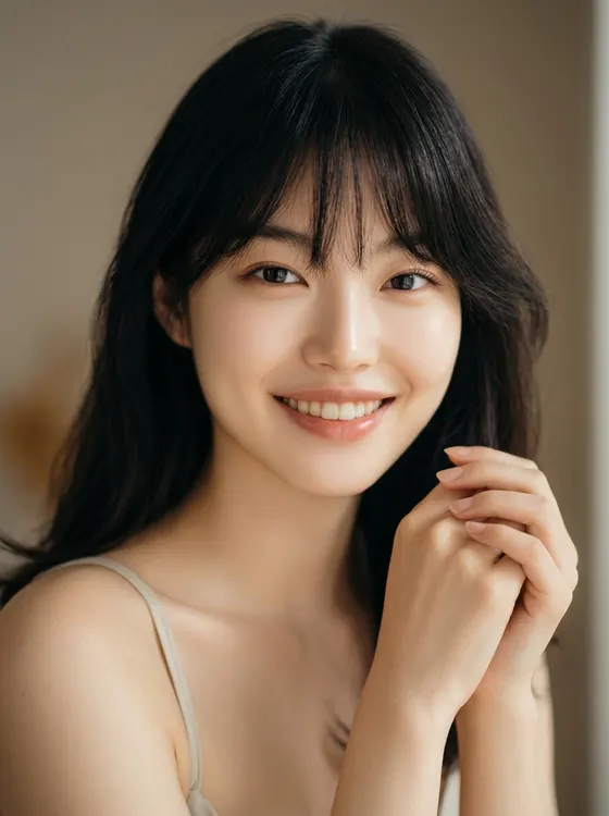 가상모델 #1303 얼굴 원본 4