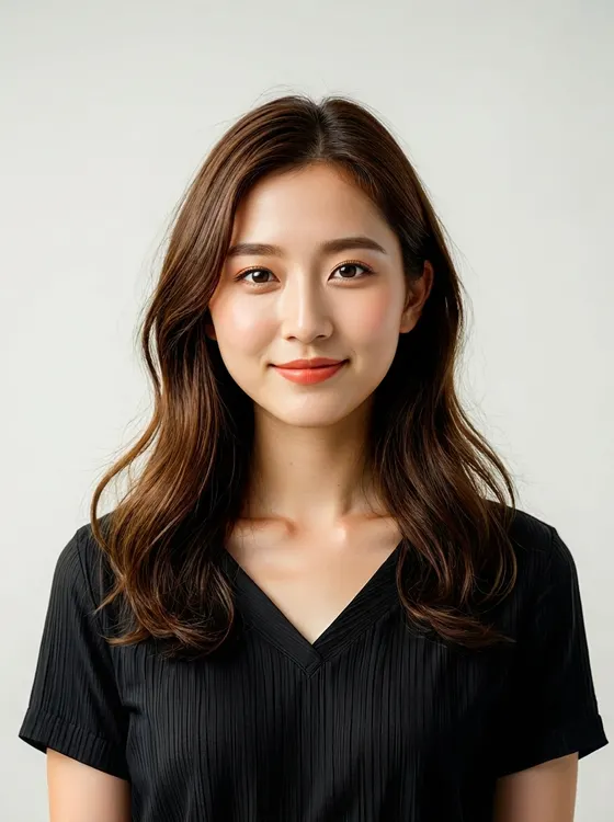 가상모델 #1333 얼굴 원본 13