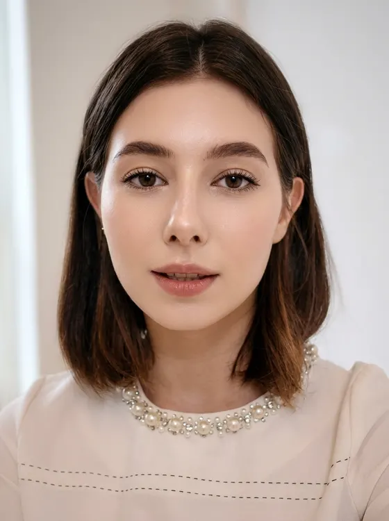 가상모델 #1357 얼굴 원본 10