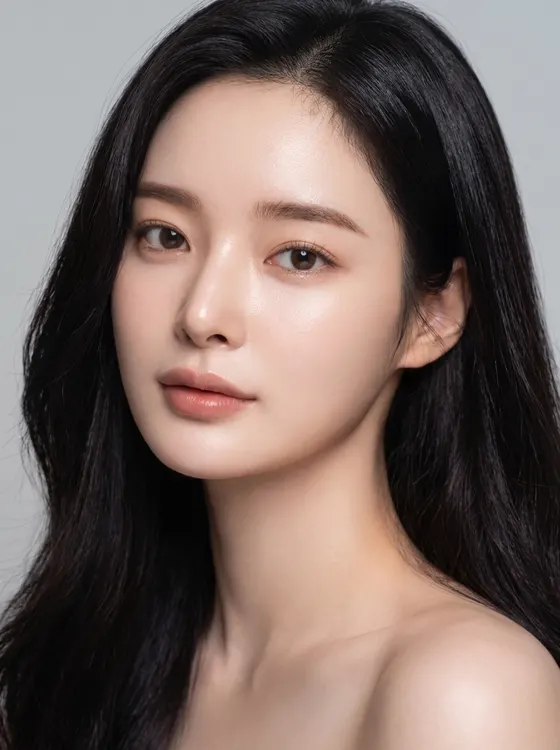 가상모델 #38 얼굴 원본 4