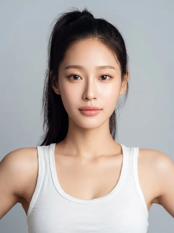 가상모델 #1122 얼굴 원본 9