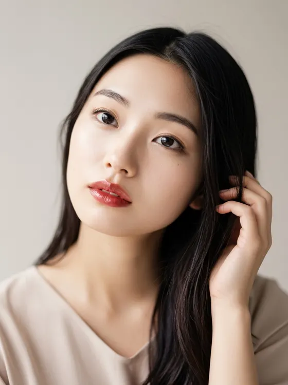 가상모델 #1183 얼굴 원본 5