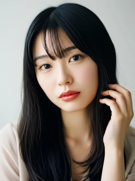 가상모델 #1183 얼굴 원본 6