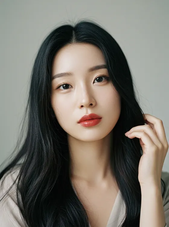 가상모델 #1183 얼굴 원본 15