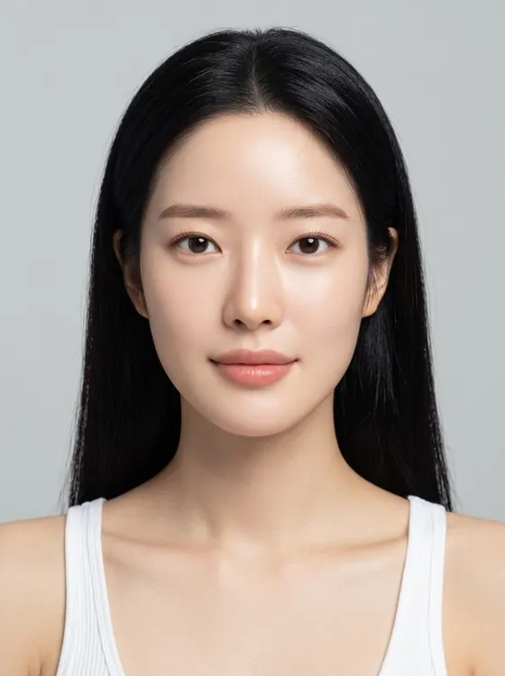 가상모델 #1122 얼굴 원본 24