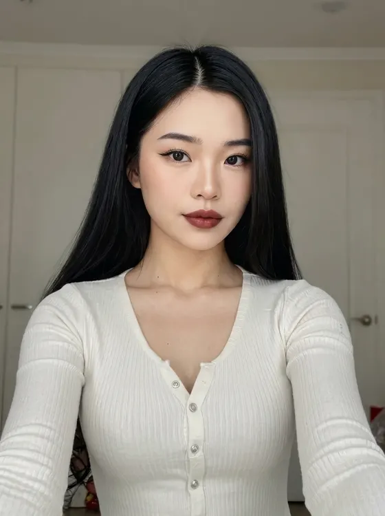 가상모델 #1354 얼굴 원본 10
