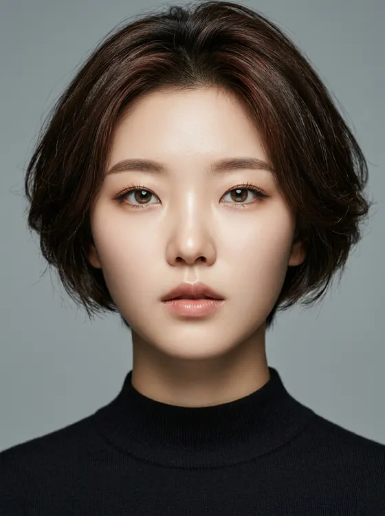 가상모델 #1381 얼굴 원본 21