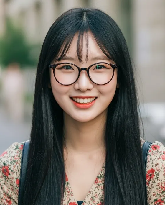 가상모델 #1381 얼굴 원본 22