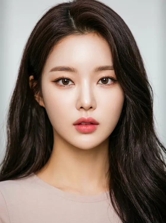 가상모델 #1465 얼굴 원본 4