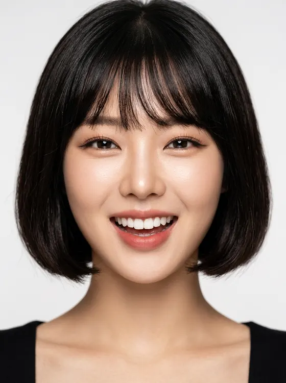 가상모델 #1465 얼굴 원본 19