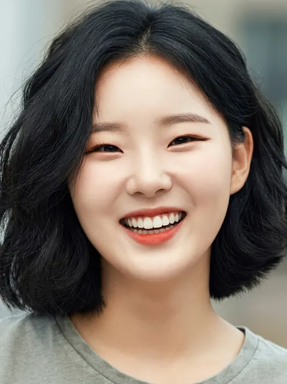 가상모델 #1387 얼굴 원본 9