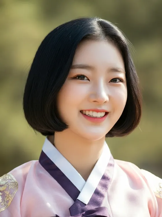 가상모델 #1387 얼굴 원본 10