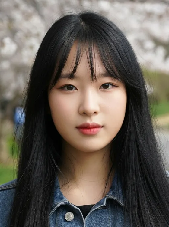 가상모델 #1387 얼굴 원본 13
