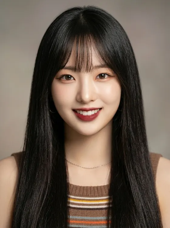 가상모델 #1387 얼굴 원본 17