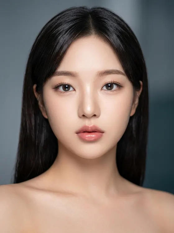 가상모델 #1472 얼굴 원본 1