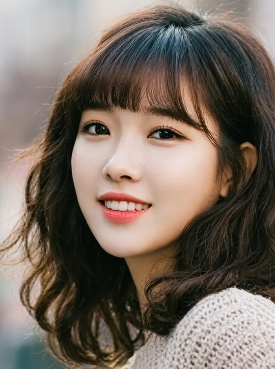 가상모델 #1472 얼굴 원본 4
