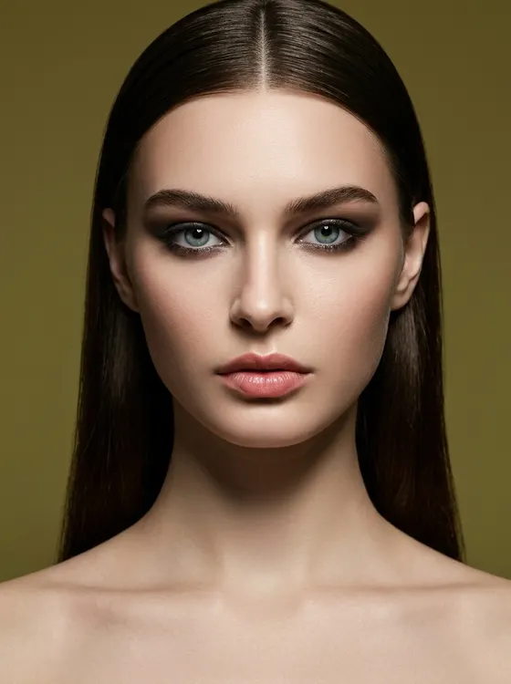 가상모델 #1716 얼굴 원본 6