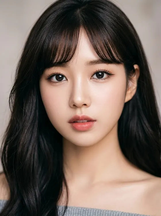 가상모델 #1474 얼굴 원본 2