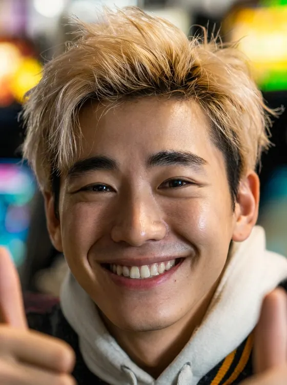 가상모델 #17 얼굴 원본 4