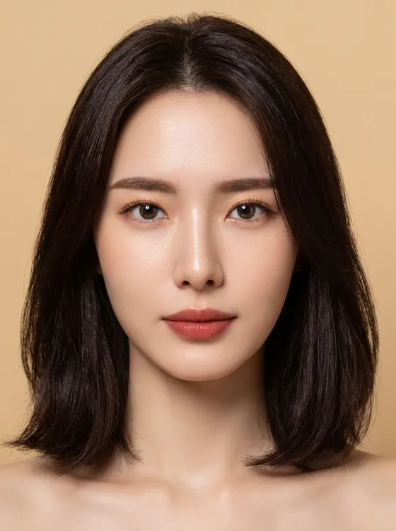 가상모델 #54 얼굴 원본 3