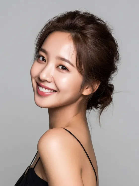 가상모델 #54 얼굴 원본 4