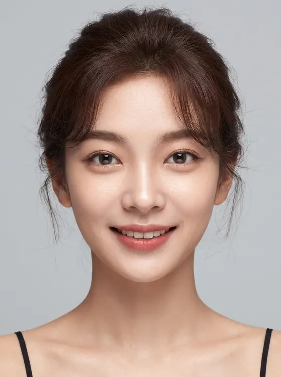 가상모델 #54 얼굴 원본 5