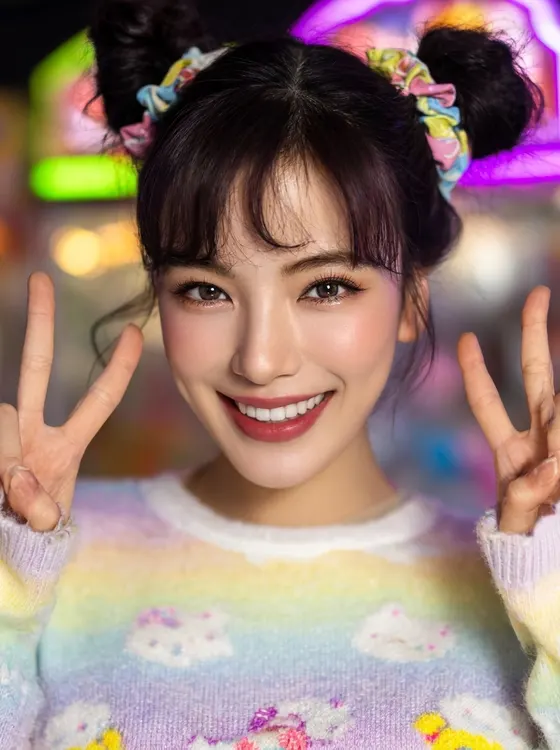 가상모델 #80 얼굴 원본 2