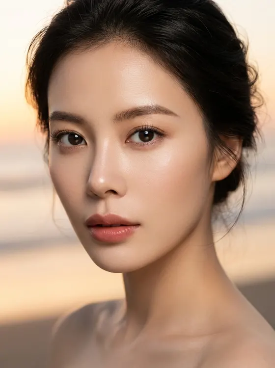 가상모델 #94 얼굴 원본 5
