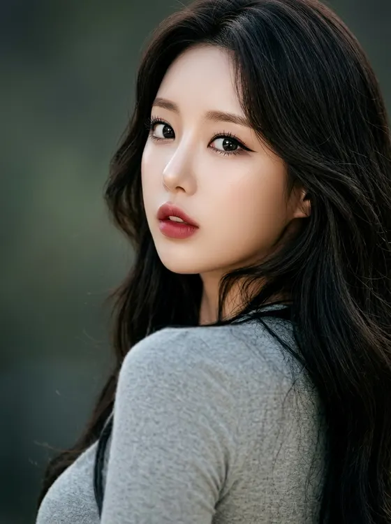가상모델 #1474 얼굴 원본 12