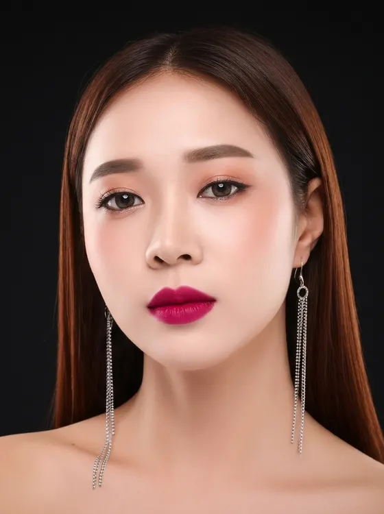 가상모델 #125 얼굴 원본 4