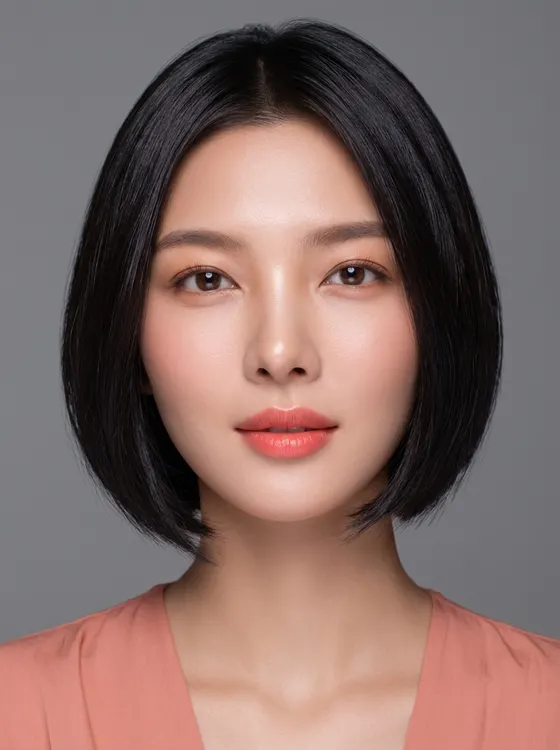 가상모델 #1278 얼굴 원본 12
