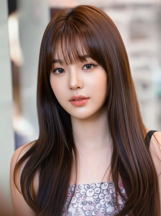 가상모델 #205 얼굴 원본 5
