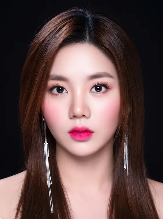 가상모델 #331 얼굴 원본 4