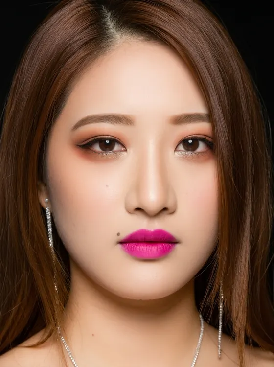 가상모델 #332 얼굴 원본 5