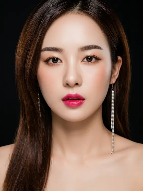 가상모델 #733 얼굴 원본 6
