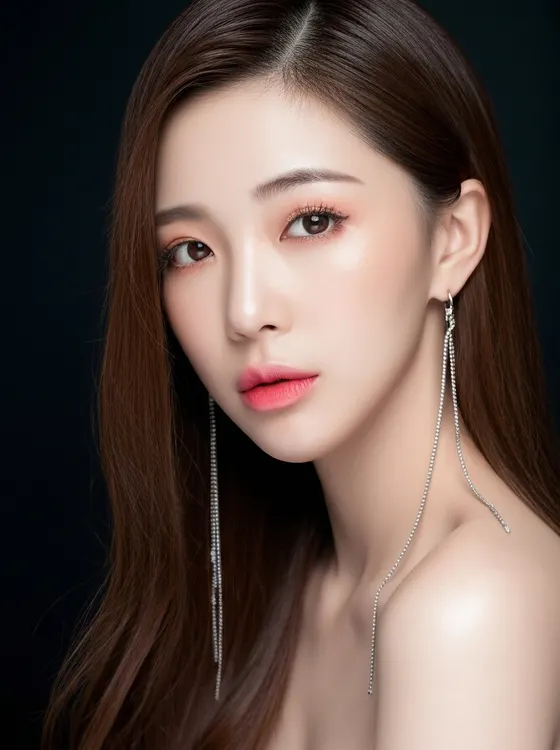 가상모델 #743 얼굴 원본 2