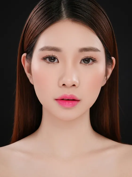 가상모델 #752 얼굴 원본 1