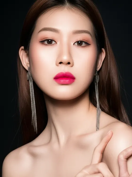 가상모델 #758 얼굴 원본 6