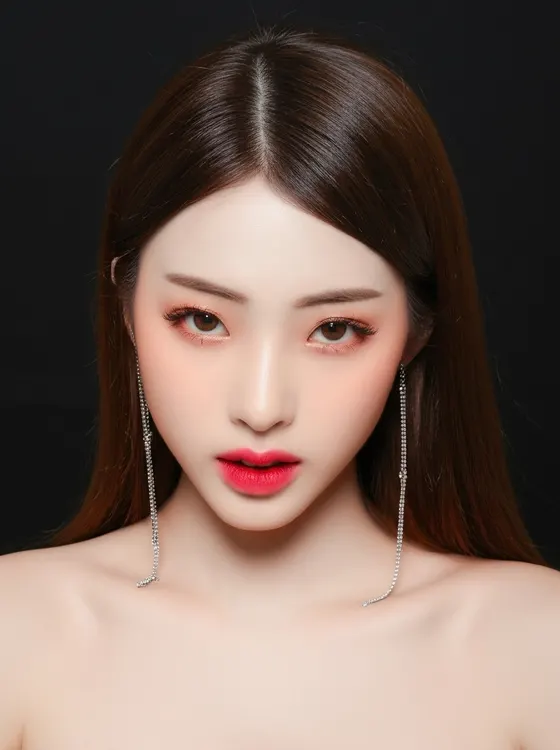 가상모델 #761 얼굴 원본 1
