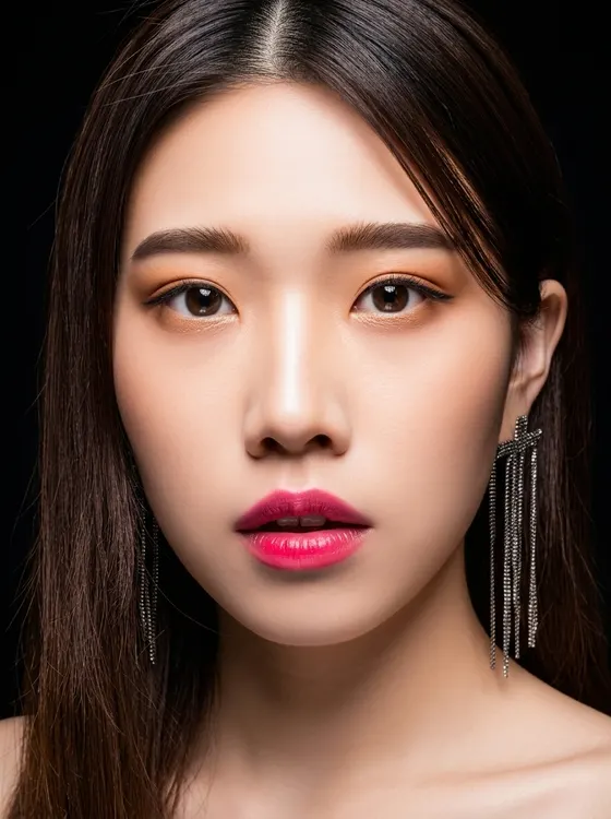 가상모델 #784 얼굴 원본 6