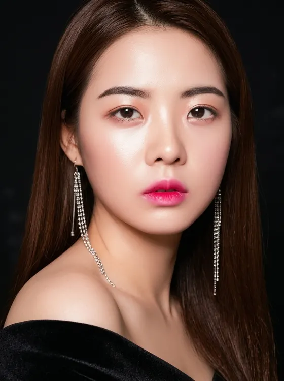 가상모델 #790 얼굴 원본 4