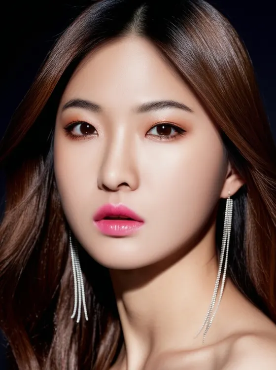 가상모델 #791 얼굴 원본 5