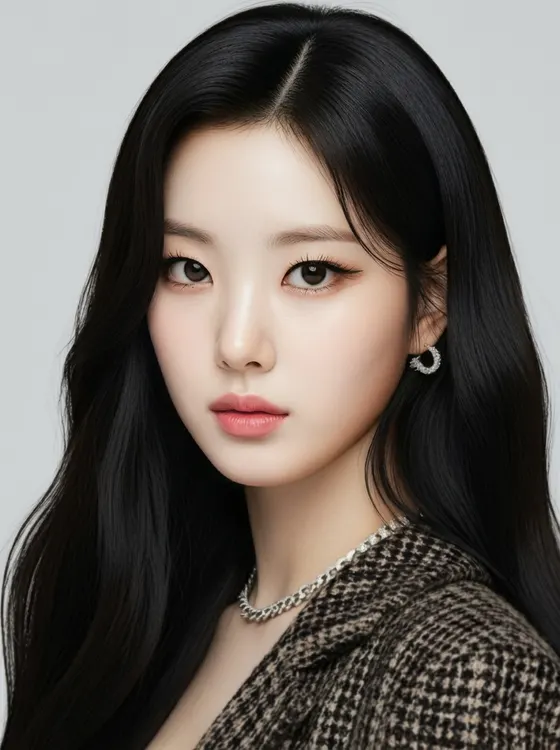 가상모델 #1390 얼굴 원본 6