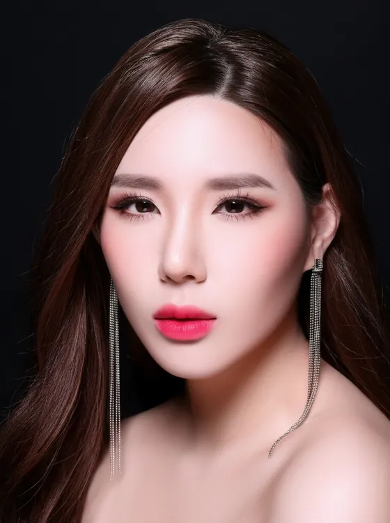 가상모델 #807 얼굴 원본 5