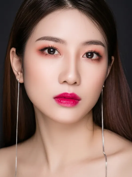 가상모델 #807 얼굴 원본 6