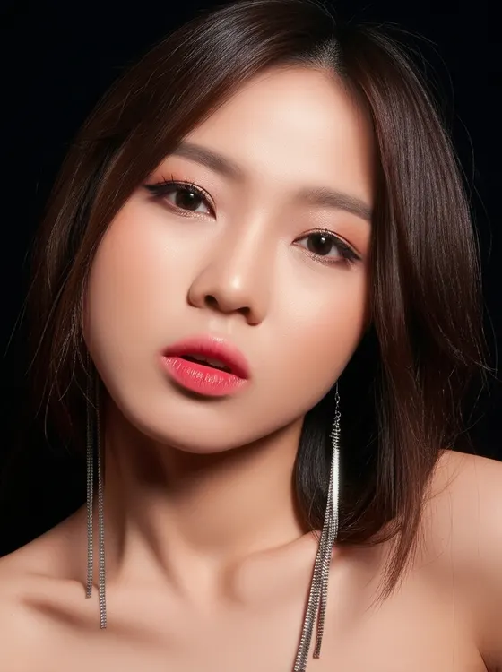 가상모델 #810 얼굴 원본 4