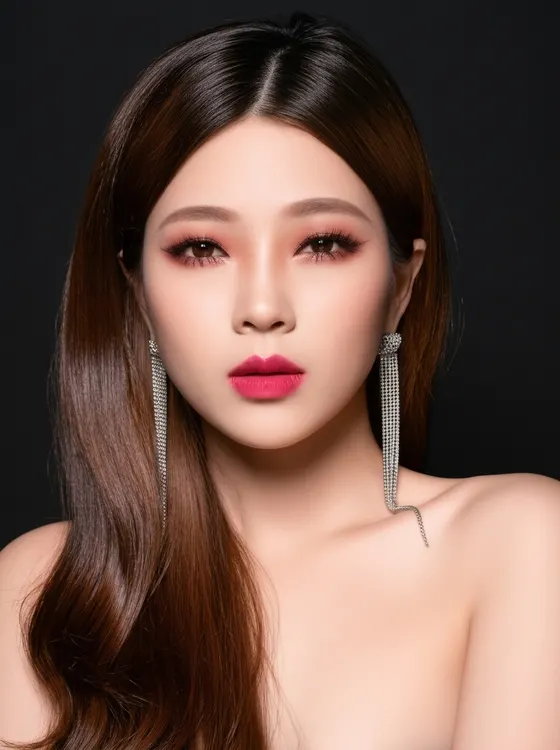 가상모델 #814 얼굴 원본 6