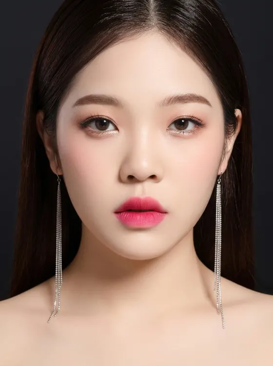 가상모델 #819 얼굴 원본 3